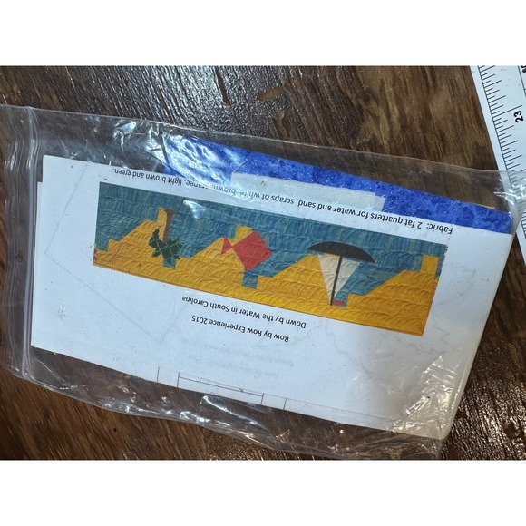 Row by Row Experience Other - Row by Row Experience 2015 Down by the Water South Carolina Quilt Kit Fabric